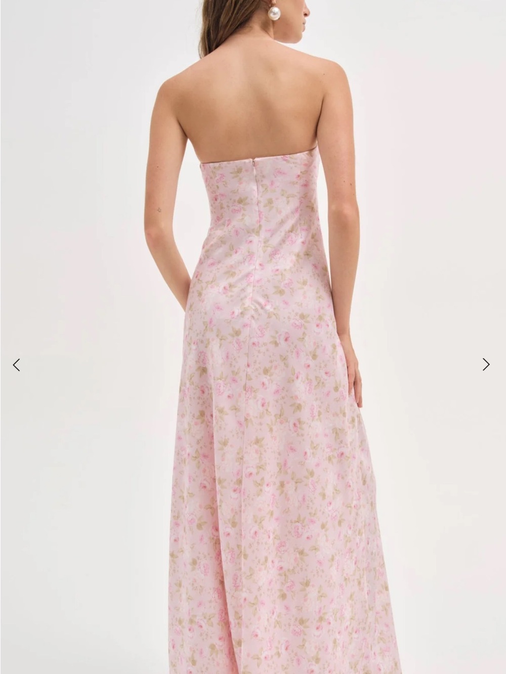 For Love & Lemons Carla Strapless Maxi Dress - Picture 2 of 6